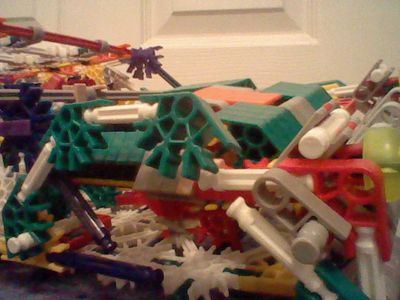 Knex Car With Large Trunk Space Crash Test.
