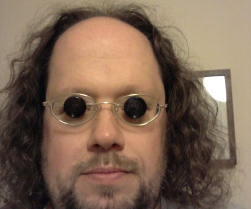 The Super Super Super Easiest Halloween Costume Ever - Button Eyes From Coraline