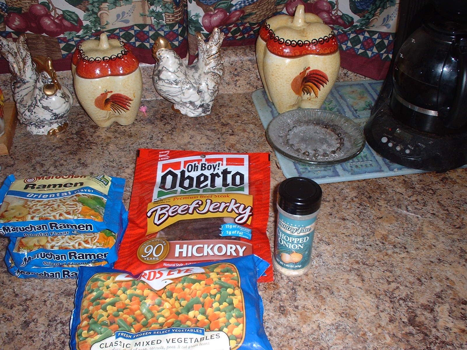 Ramen Noodle Beef Jerky Dinner