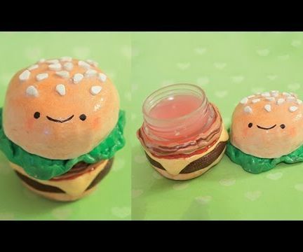 Kawaii Cheeseburger Lipgloss