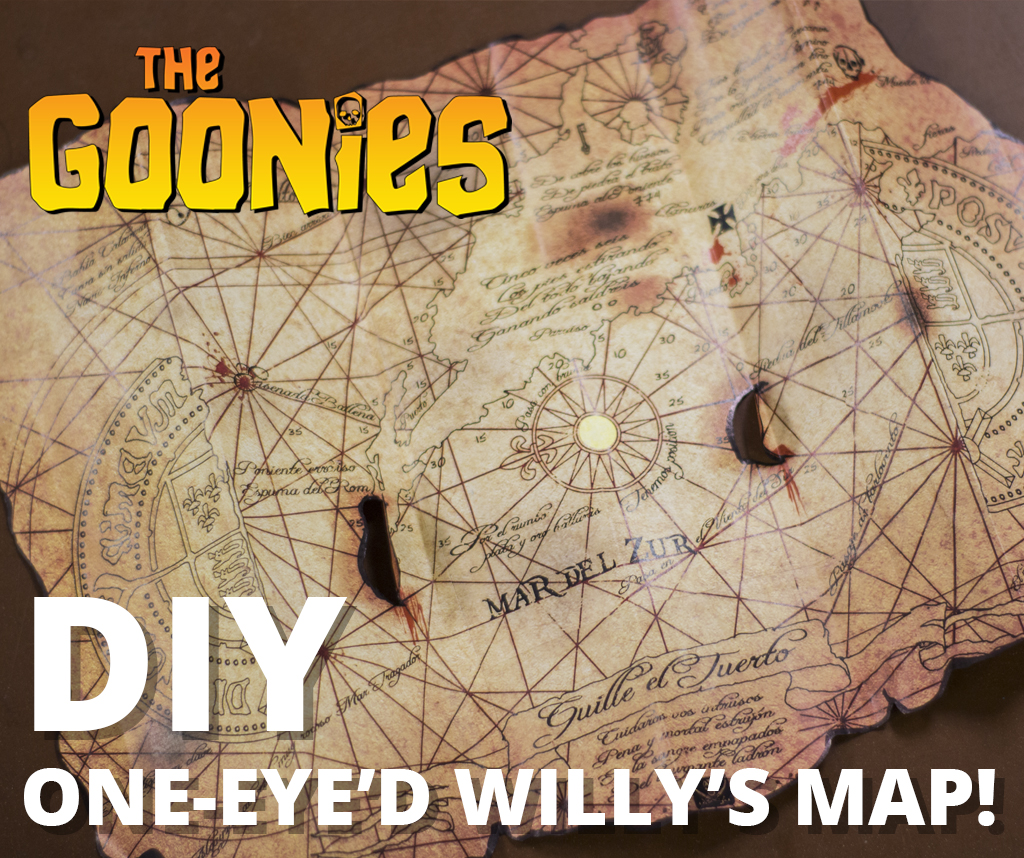 The Goonies: One-Eye'd Willy's Map Replica : 8 Steps (with
