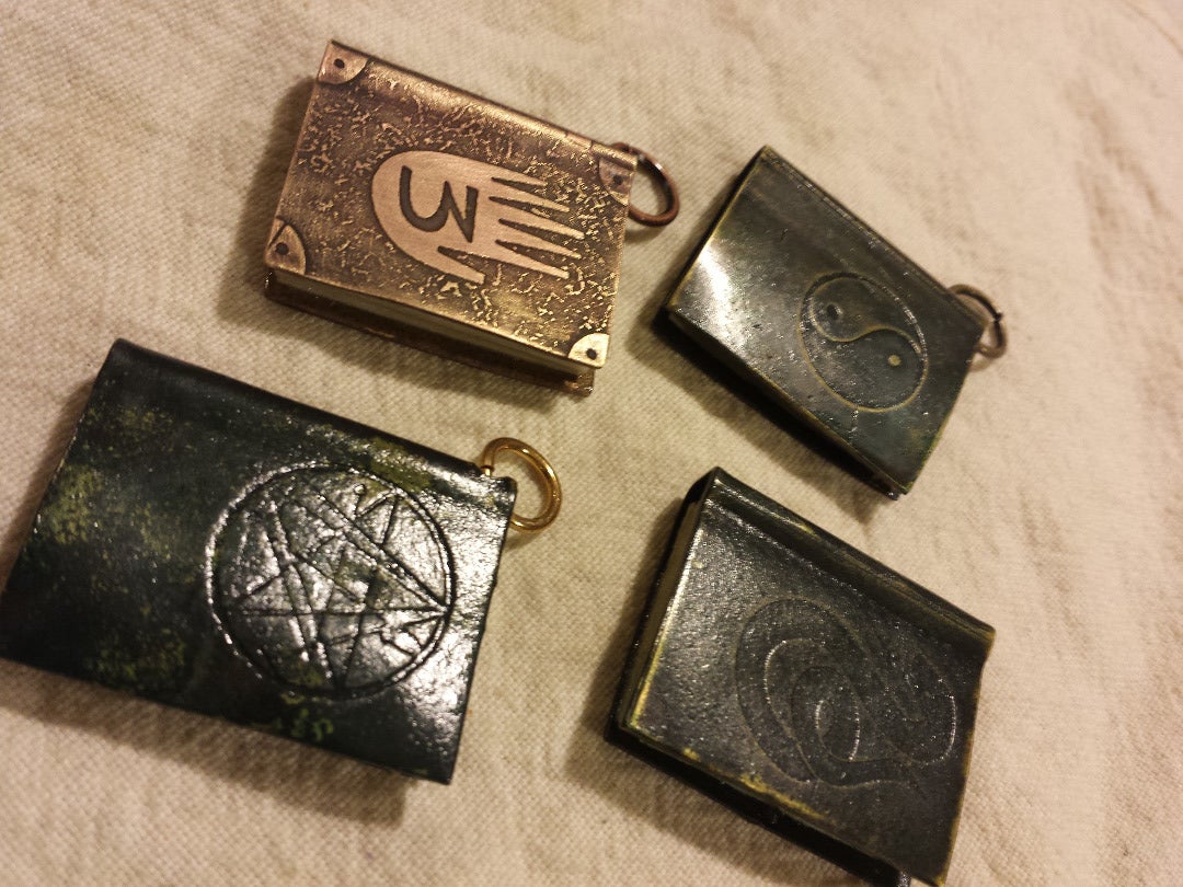 The Tiny Book Pendant
