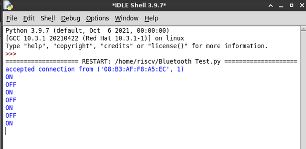 Interfacing Bluetooth With Python