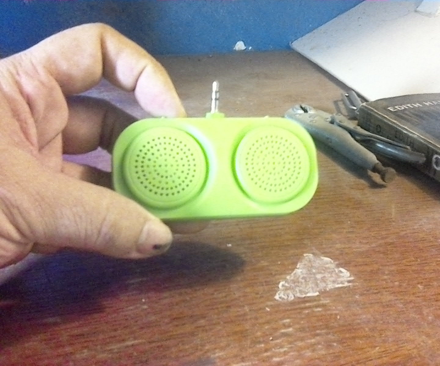 How to Boost the Sound From an Unpowered Mini Speaker.