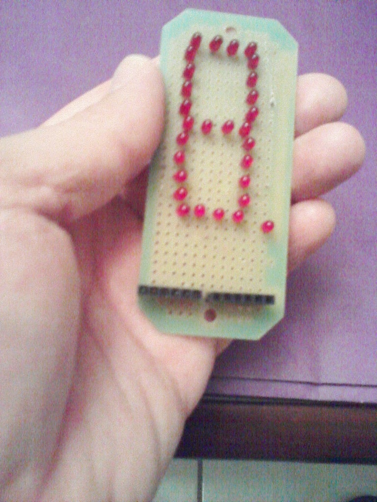 DIY Seven Segment Display 2ʺ : 14 Steps - Instructables