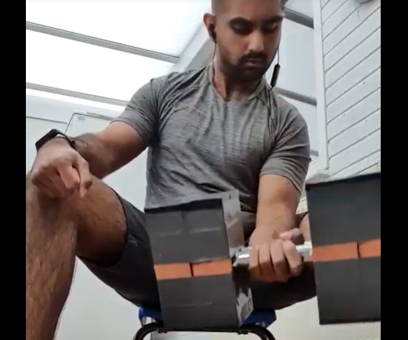 EASY DIY ~18KG DUMBBELLS FOR LOCKDOWN