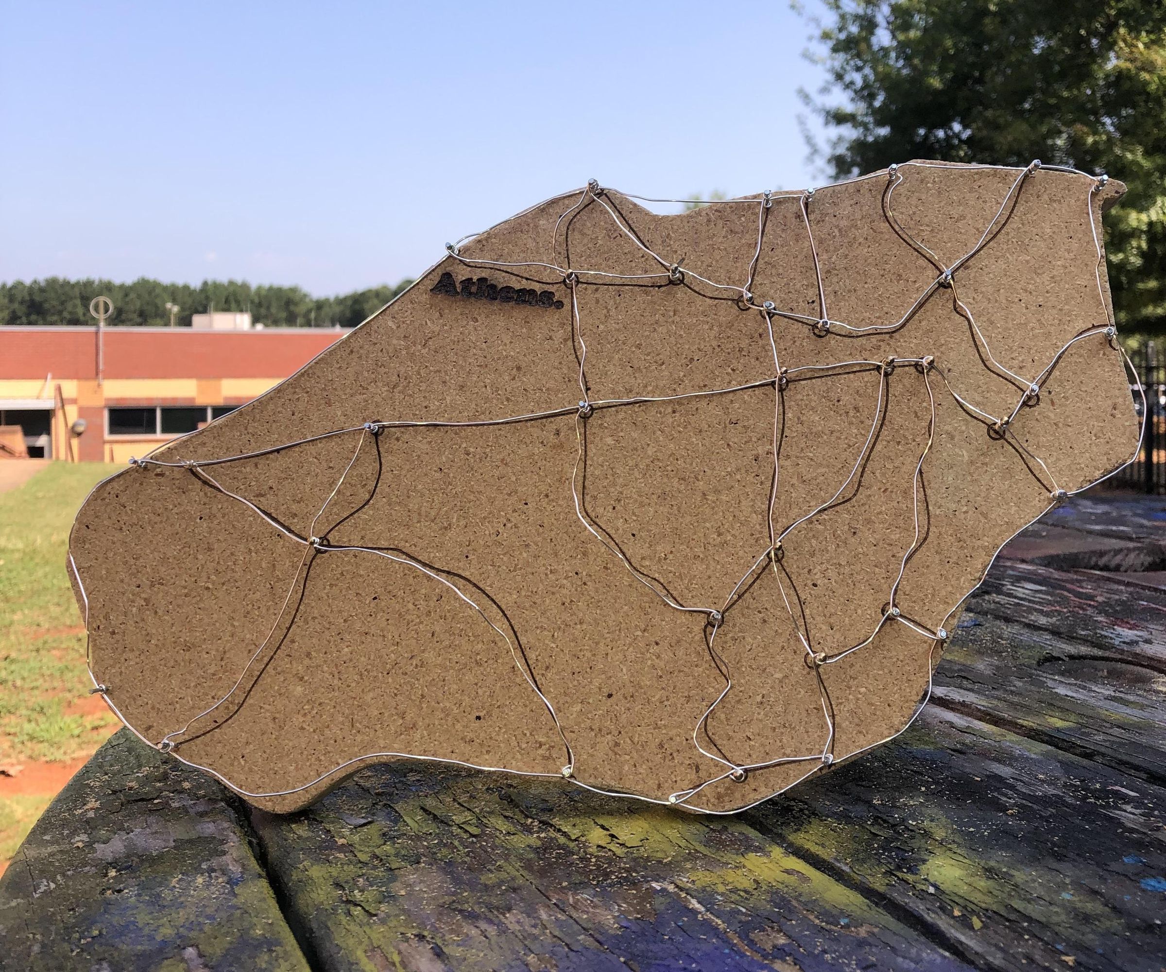 Athens Georgia Wire Map