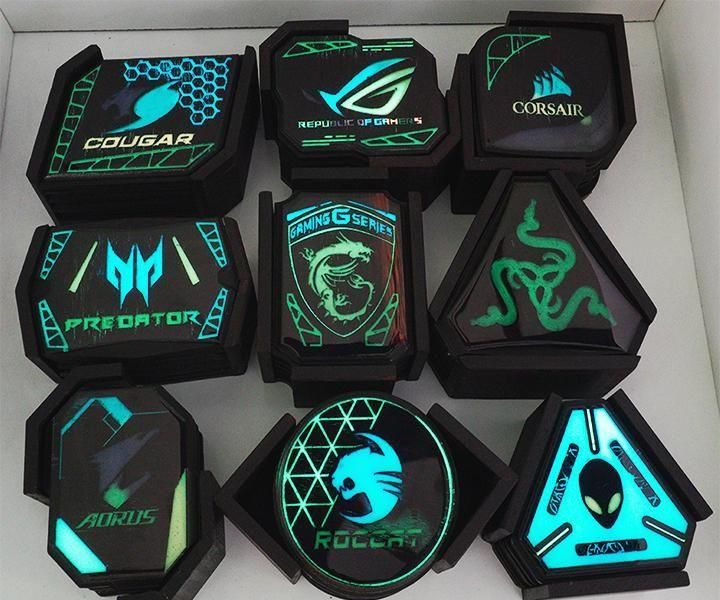9 Sets of Extraterrestrial Coasters 