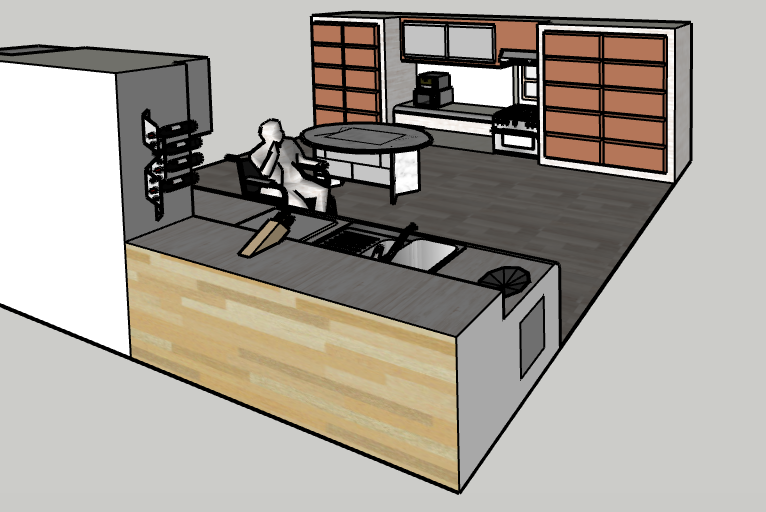 Wheelchair Accessible Kitchen