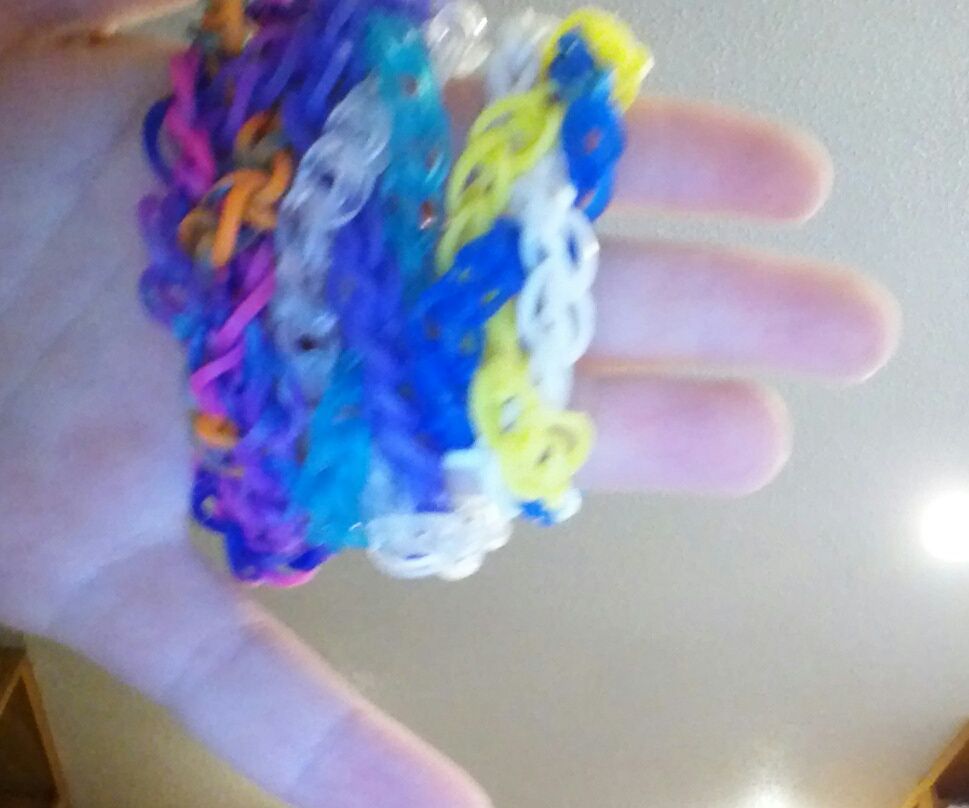 rainbow loom hourglass braid