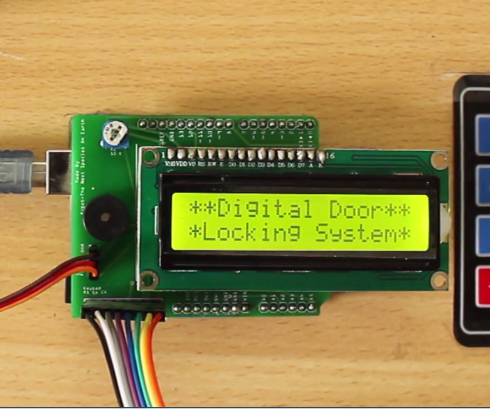 Digital Door Locking System Prototype Using Arduino + JLCPC
