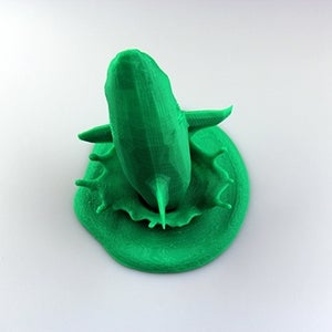 Endangered Flying Shark Desk Sculpture