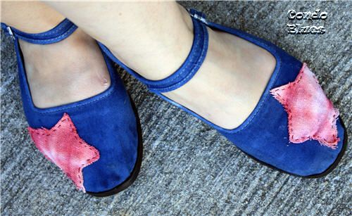 Tie Dye Drop Coth Shoes