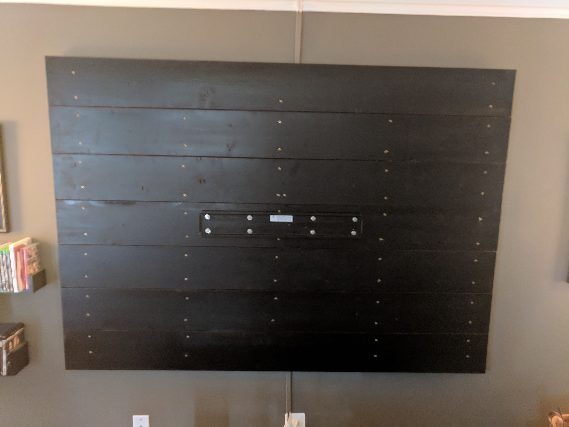 Easy Floating TV Wall Mount 4 Steps Instructables