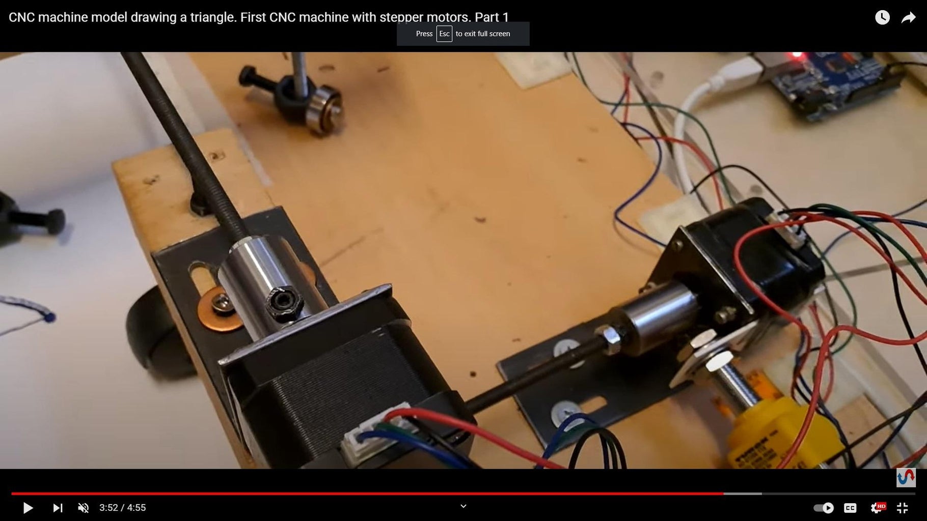 Basic CNC Machine Using Arduino Uno, Stepper Motors. - Instructables