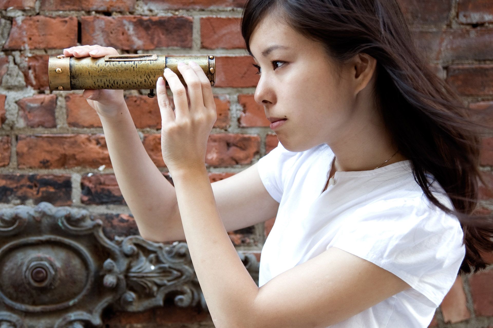 Steampunk Explorer Toy Set: Telescope and Steampunk Prints