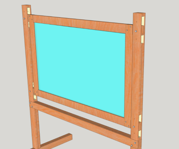 Height Adjustable Lightboard