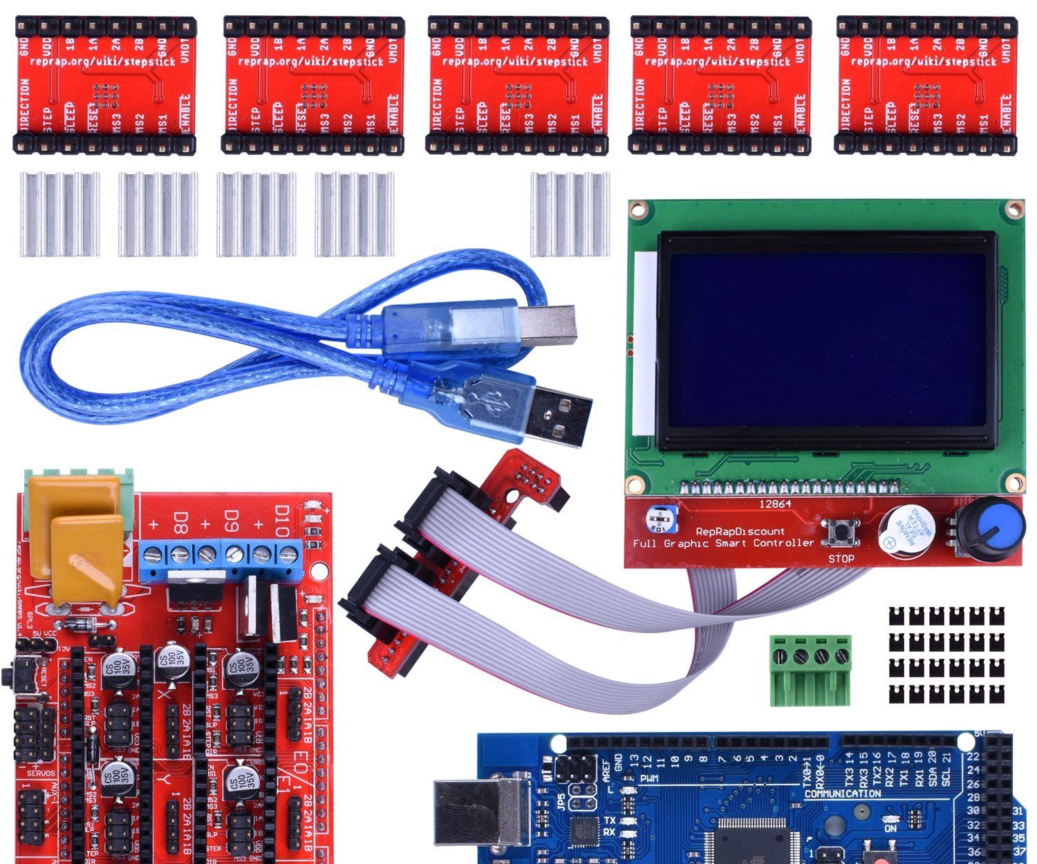 Wiring 3D Printer RAMPS 1.4 : 12 Steps (with Pictures) - Instructables