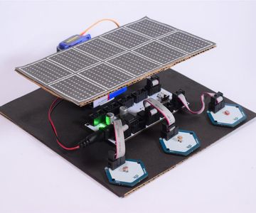 Instructables Solar Tracker Loading