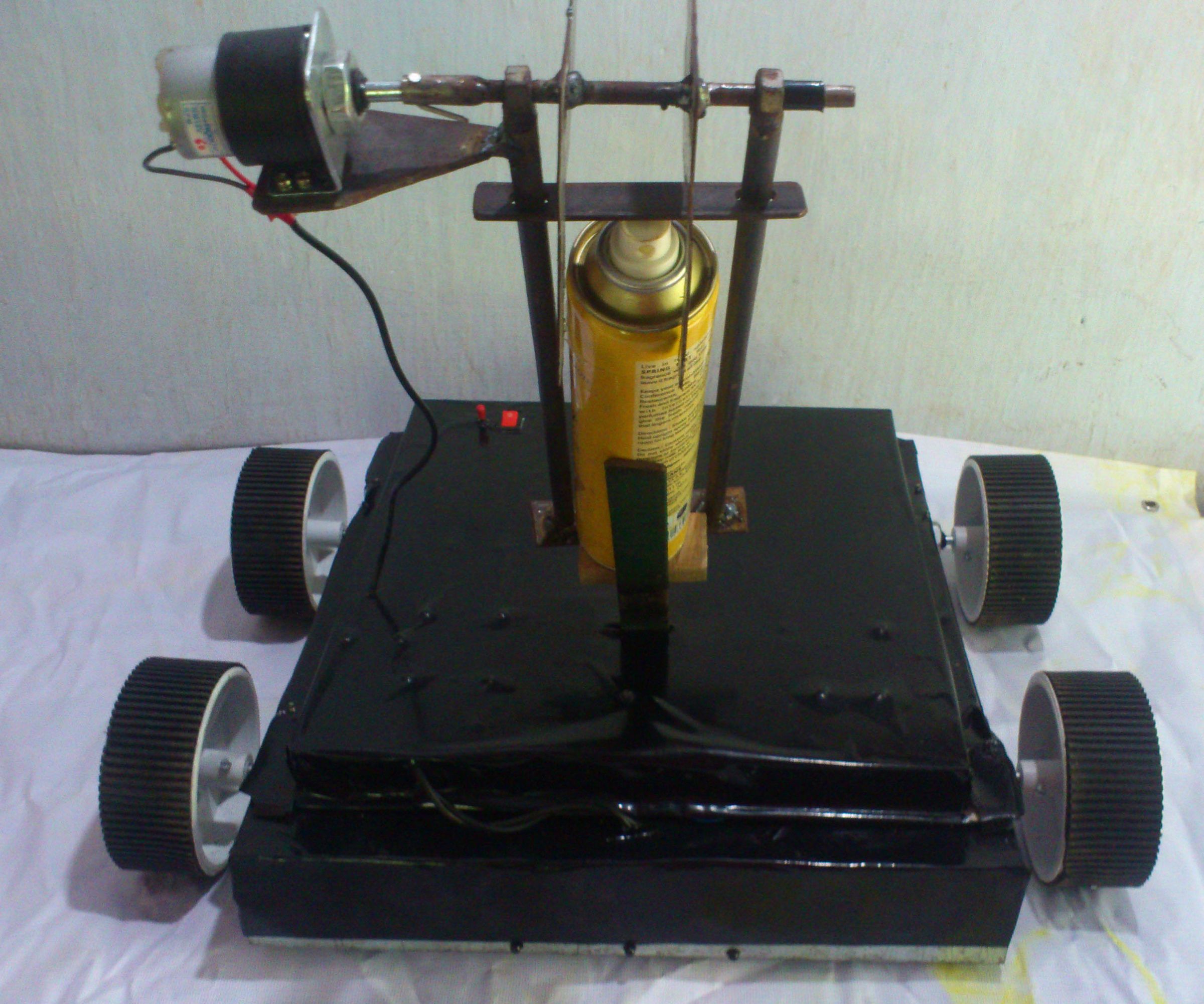 Autonomous Fire Fighter Robot