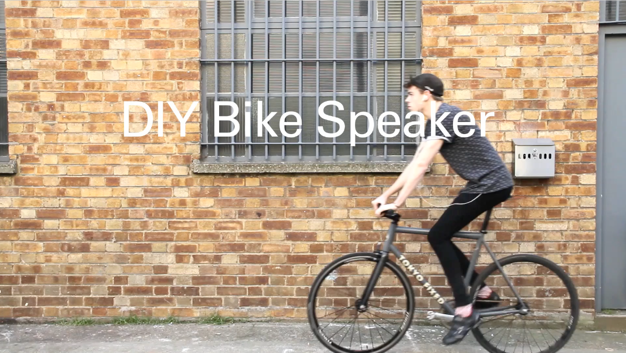 DIY BIKE SPEAKER