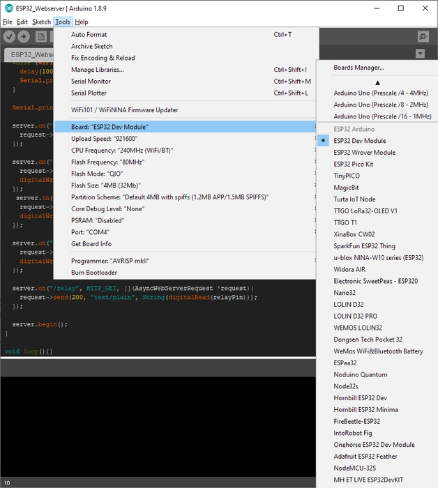 Easy IOT – Remotely Controlling ESP32 Using an Android App : 6 Steps ...