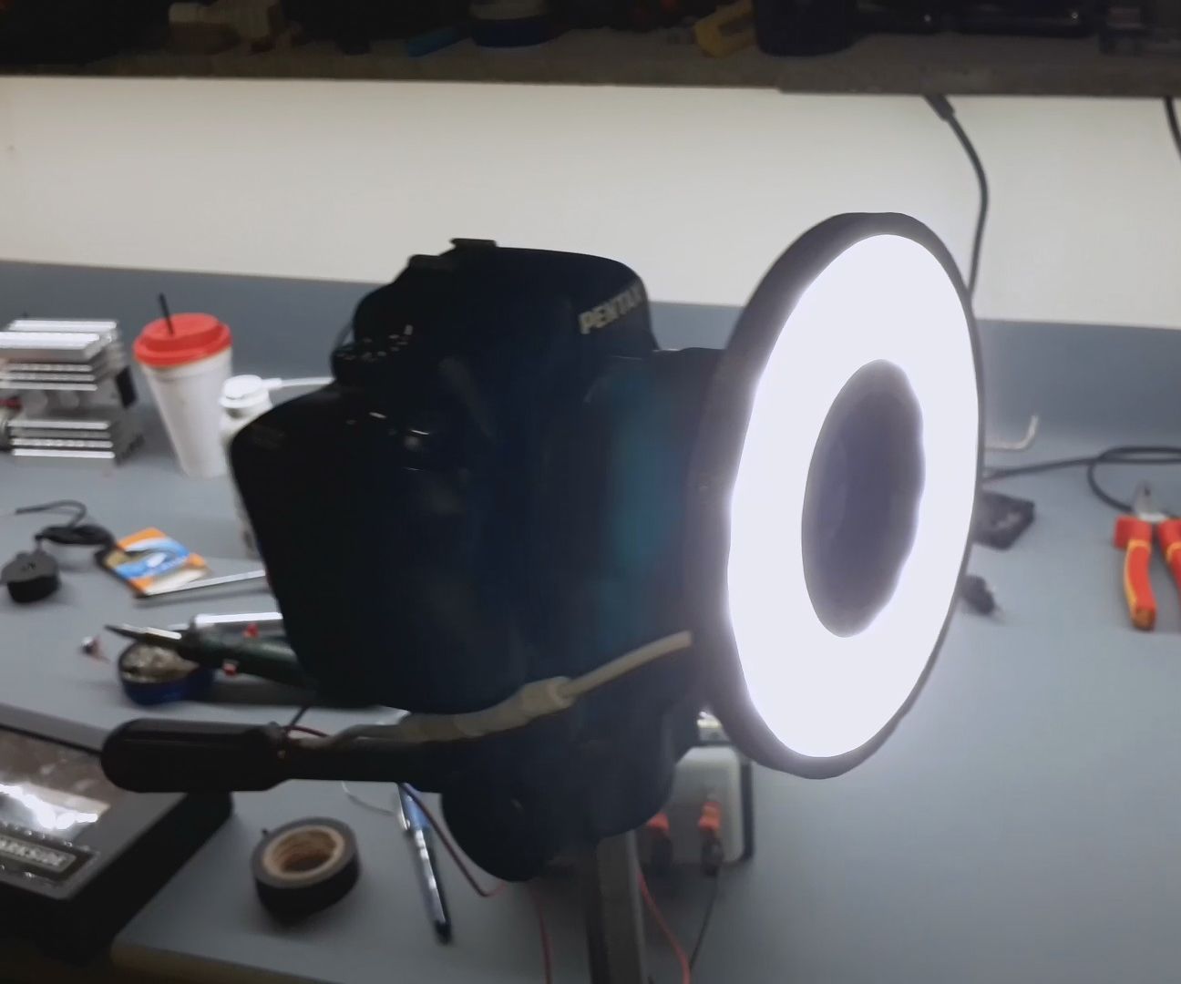 3dPrinted Ring Light 