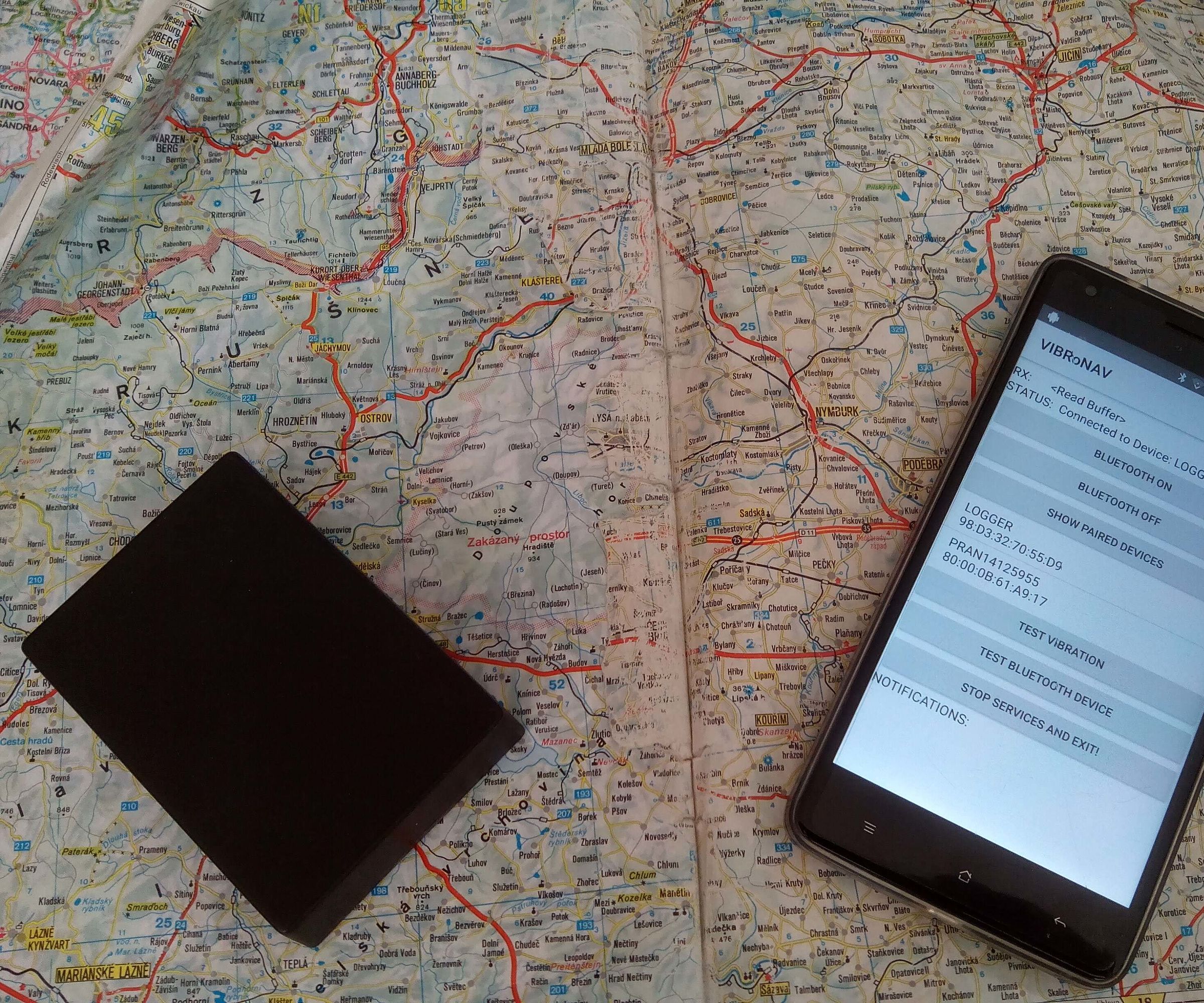 VIBRoNAV VIBRating NAVigation