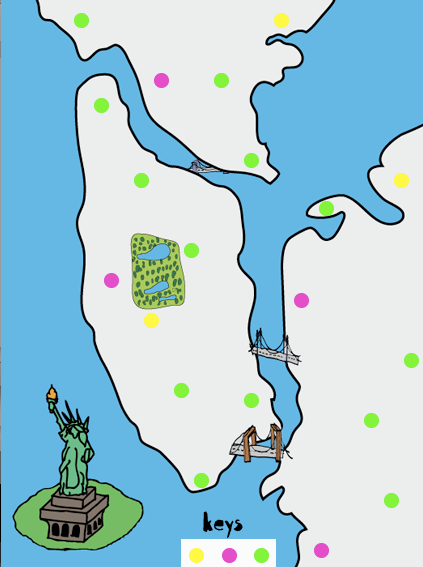 Creating Guardians of the City Locater