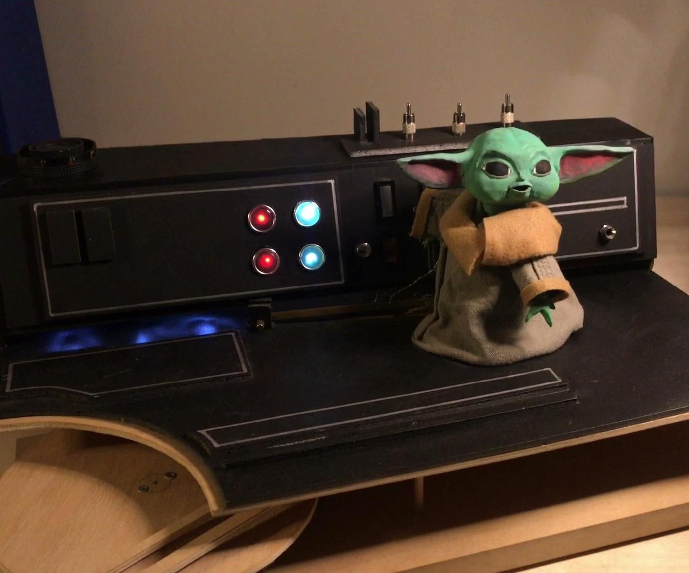 Building a Mechanical Baby Grogu Automaton 10 Steps Instructables