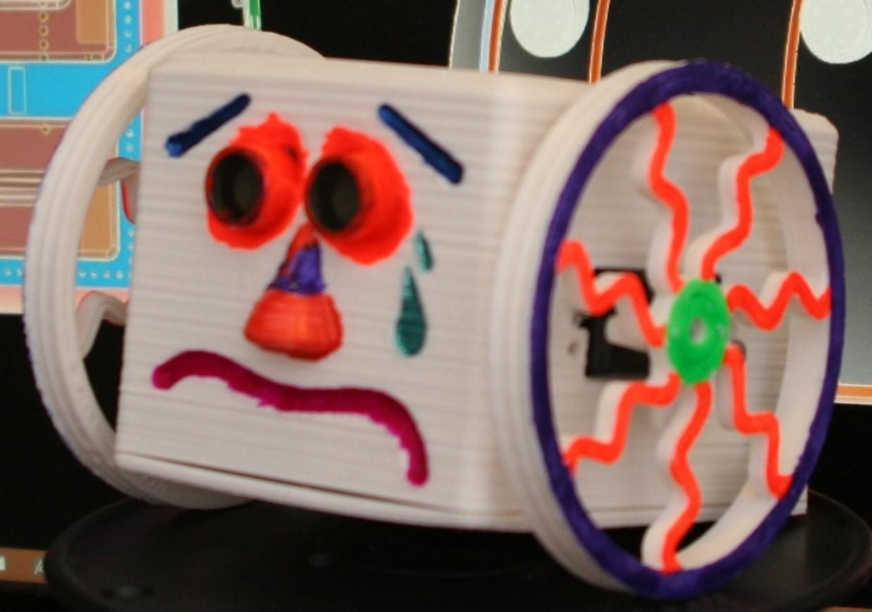 Assembling the FloppyBot-09 Robot ...