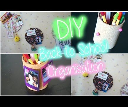 DIY Back to School ♡ Organisation Bureau