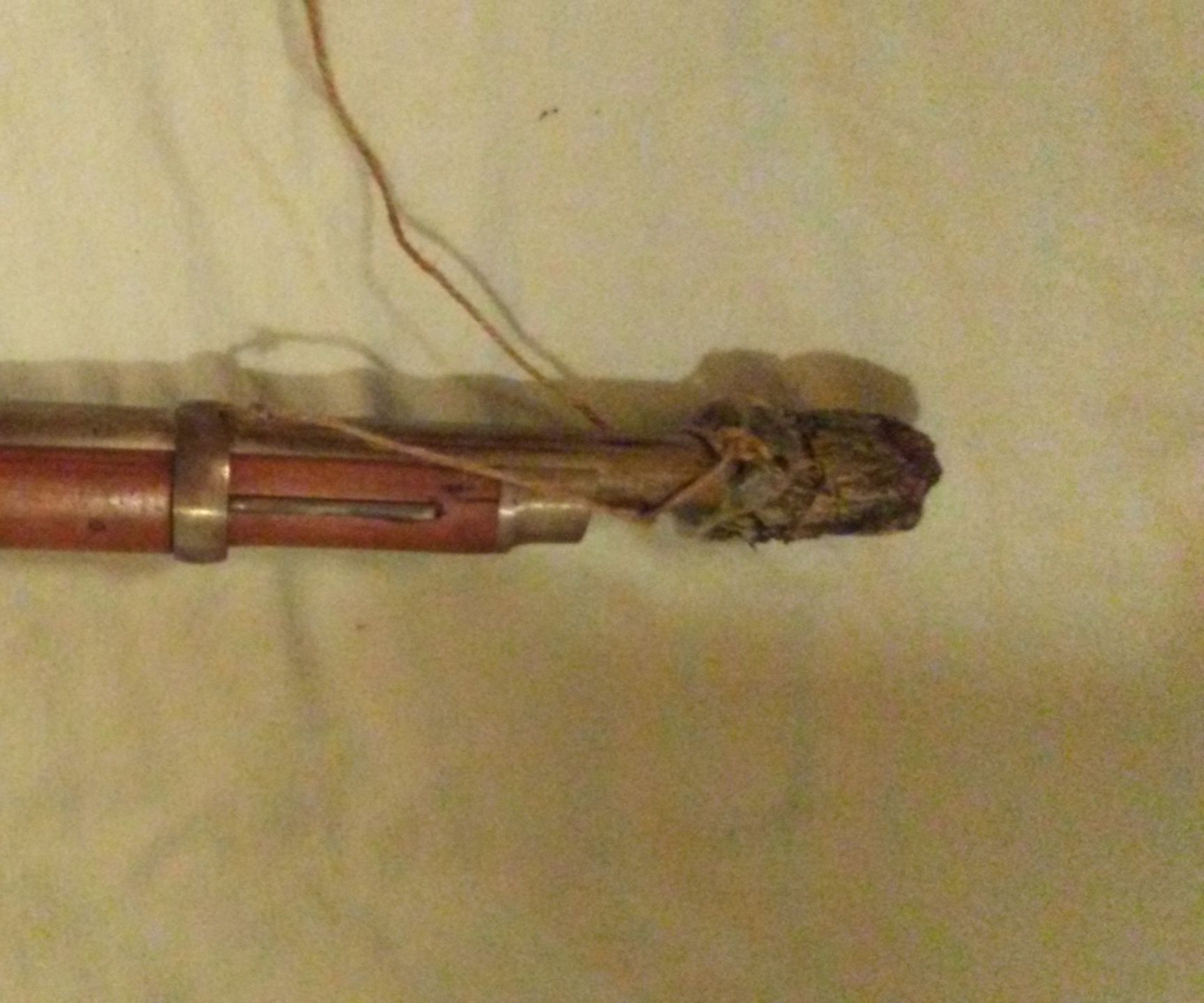 A Wet Weather Muzzle Cover for Muskets