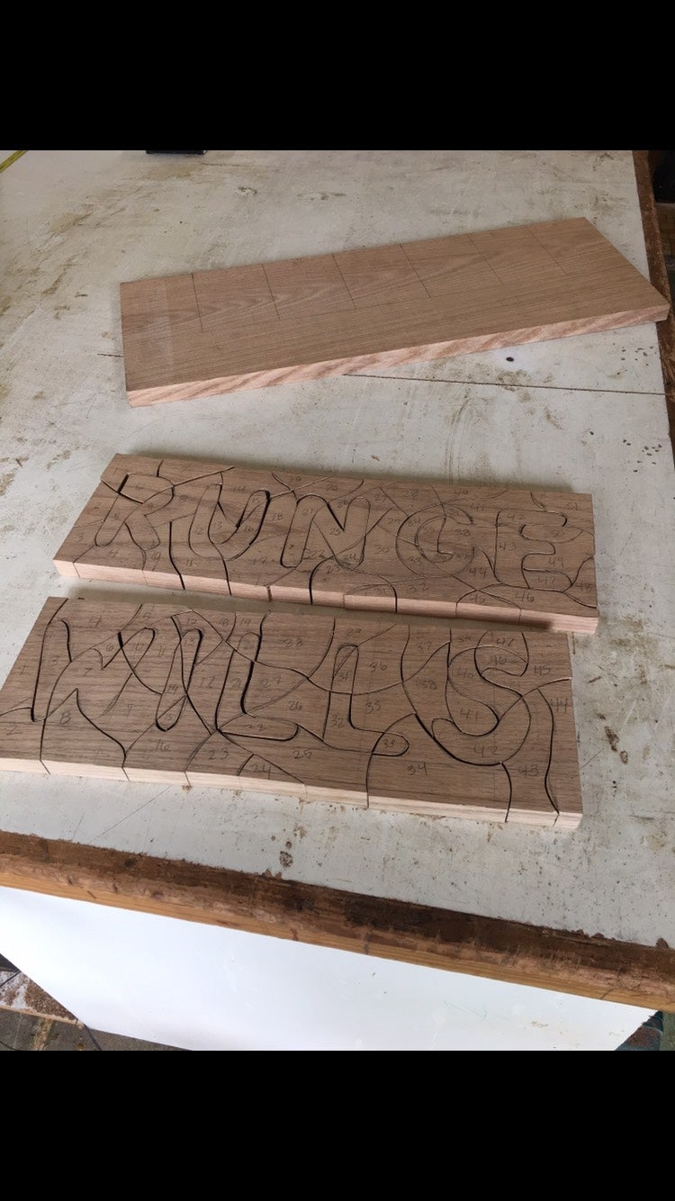 Cutting Out the Pieces