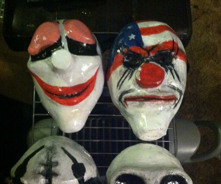 Payday Halloween Masks