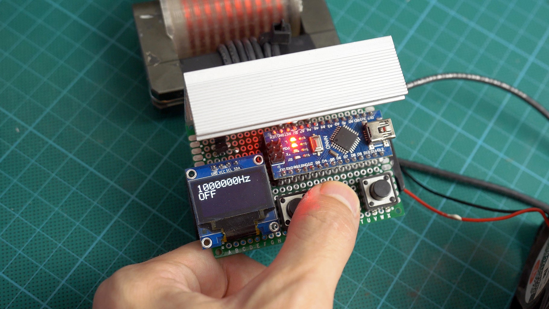 Variable Frequency Arduino Generator