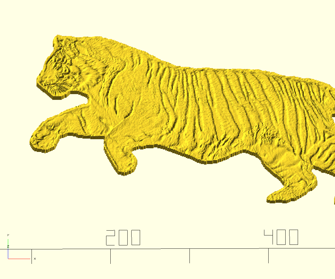 Creating a 3D Photo Image in a Hand-drawn Arbitrary Polygon, With Openscad
