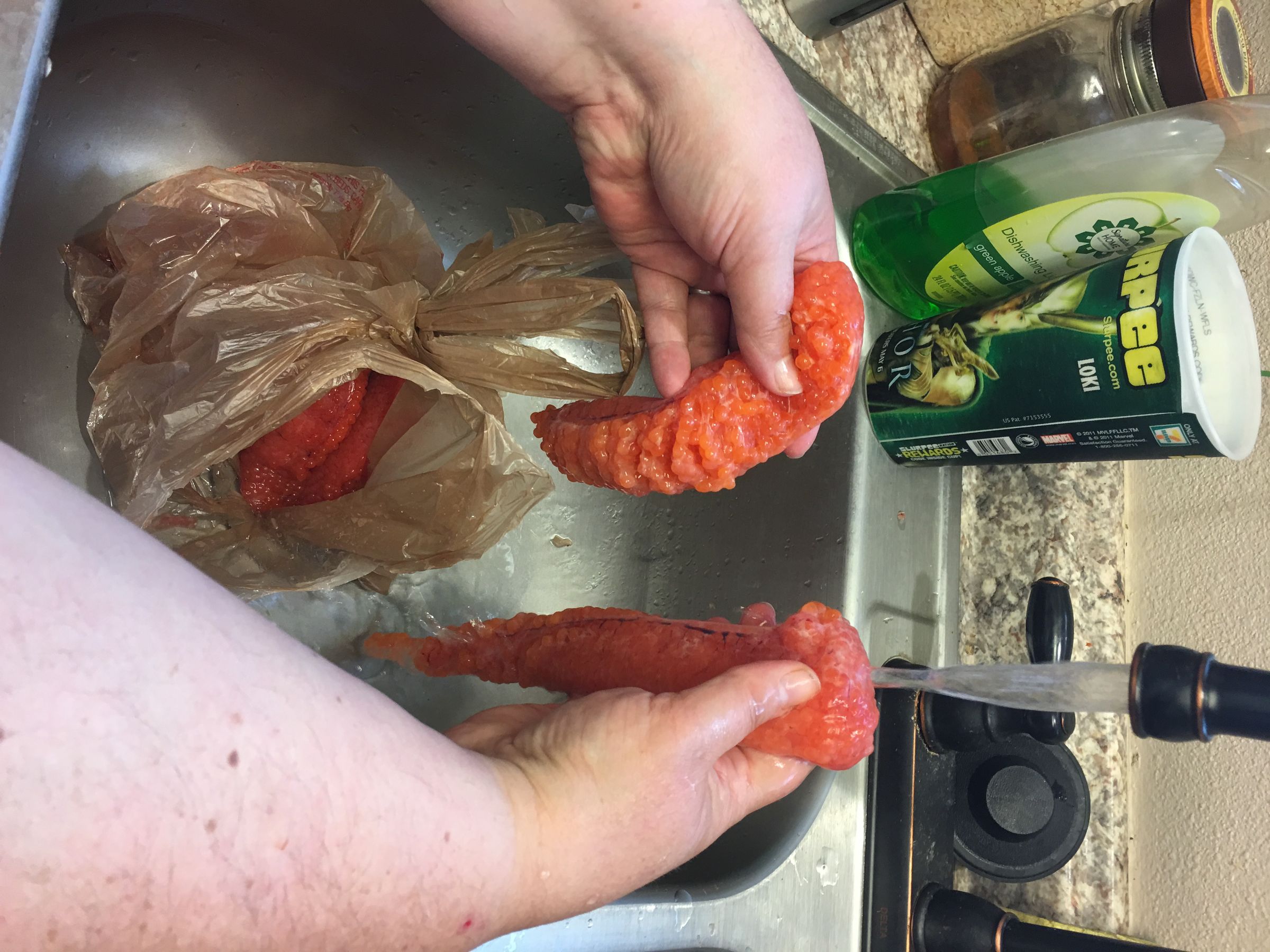 how to cook salmon caviar