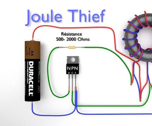 How to Make a Joule Thief Circuit
