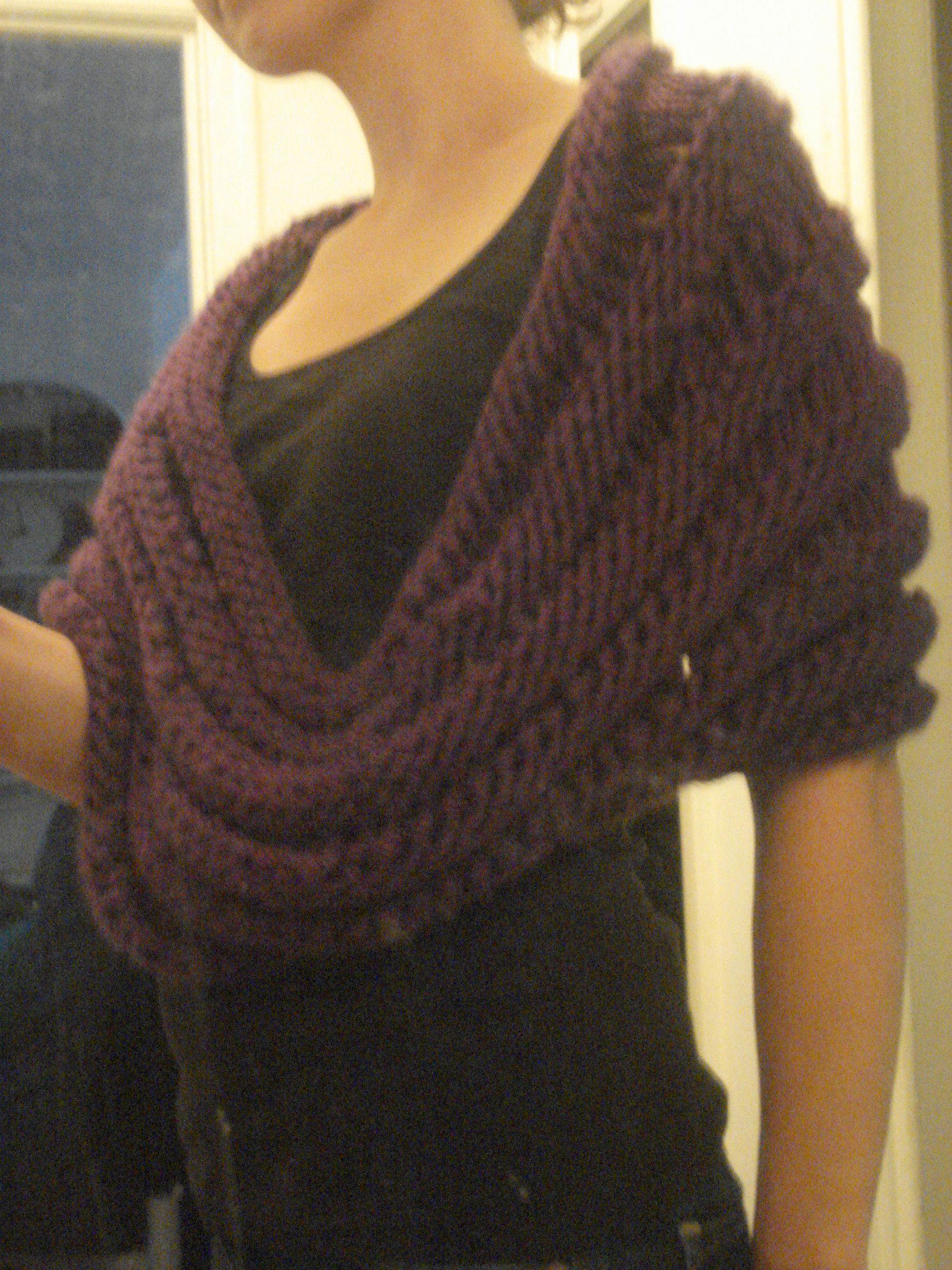 MultiWrap Infinity Scarf 4 Steps Instructables