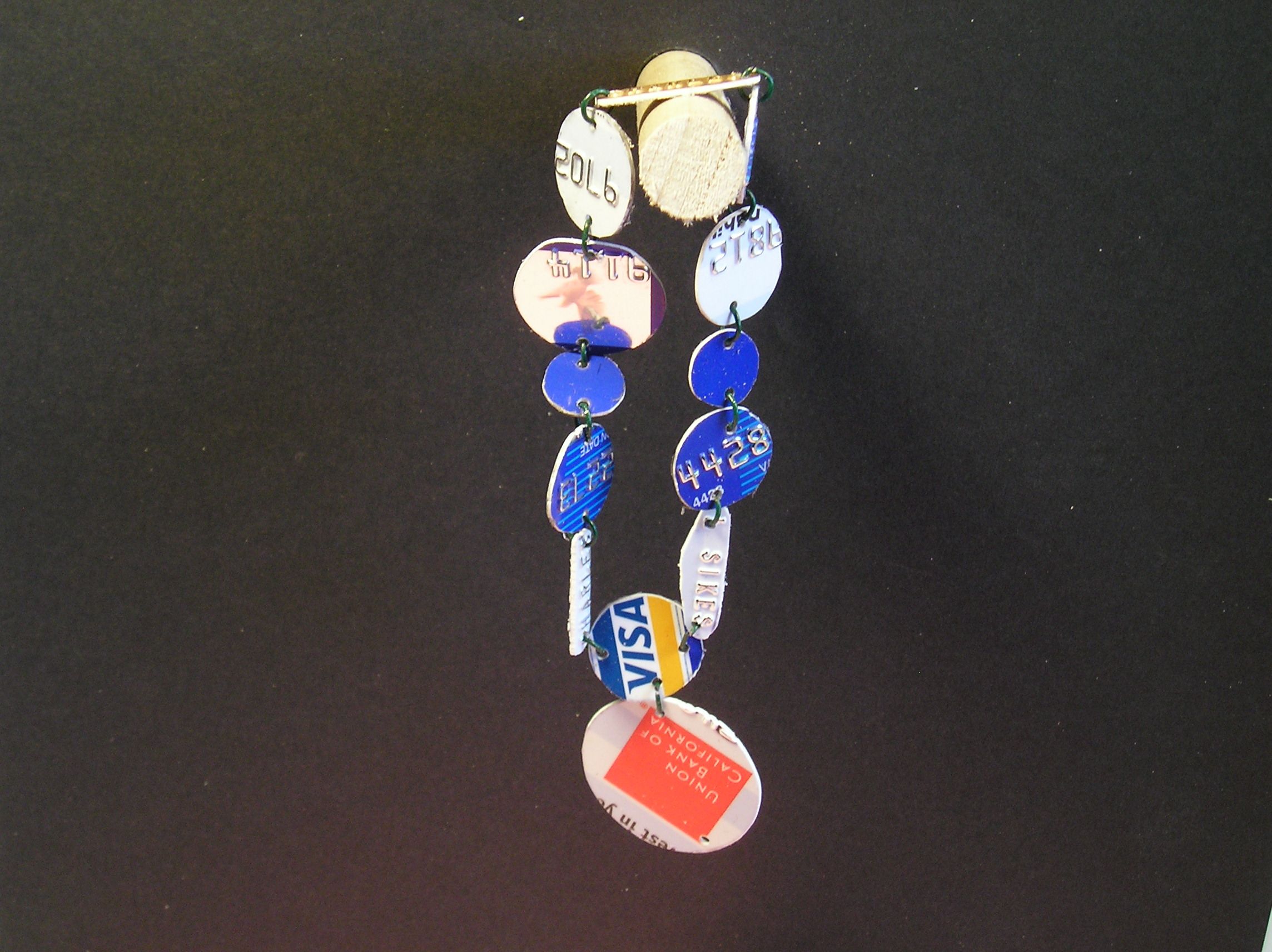Make a Bracelet Out of Credit Card(s)