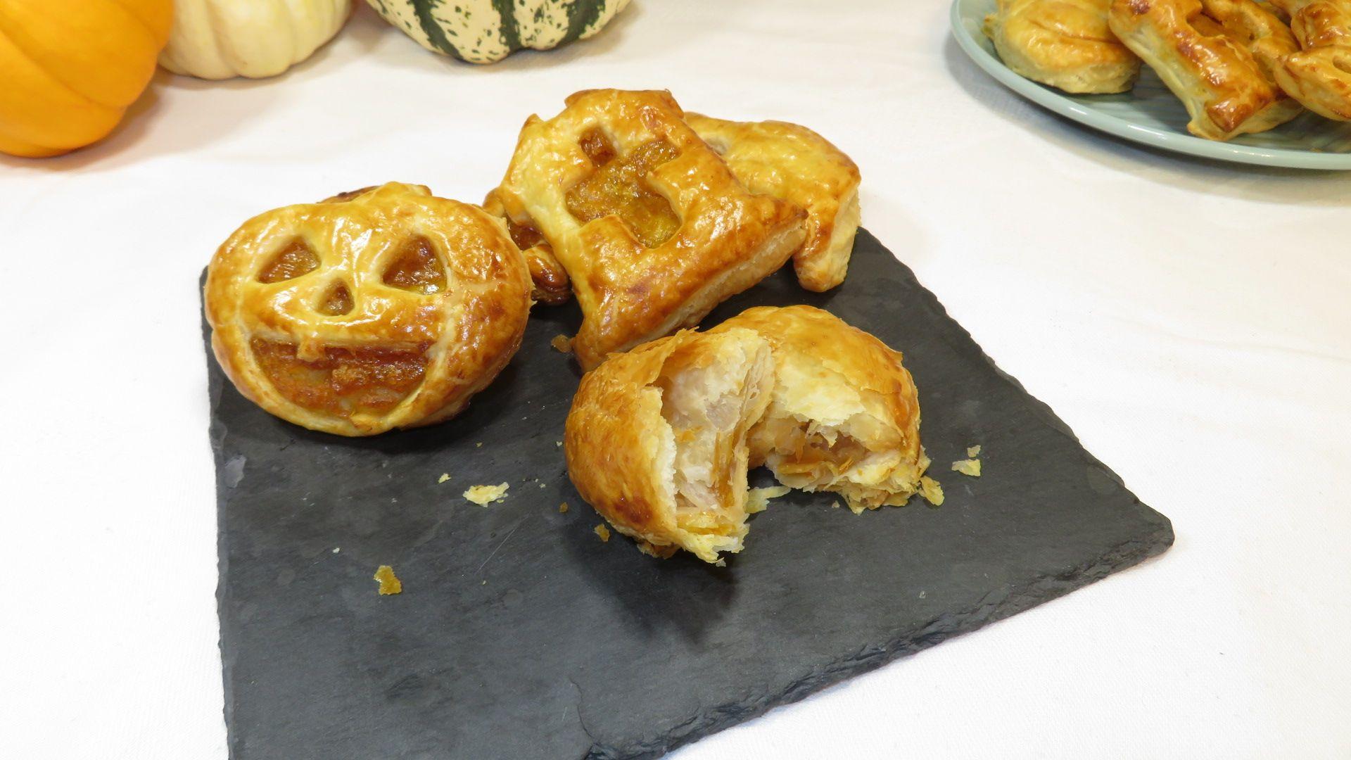 Spiced Pumpkin Marmalade Pastry Puffs 4 Steps (with Pictures