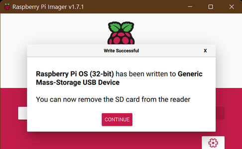 Prepare the MicroSD Card