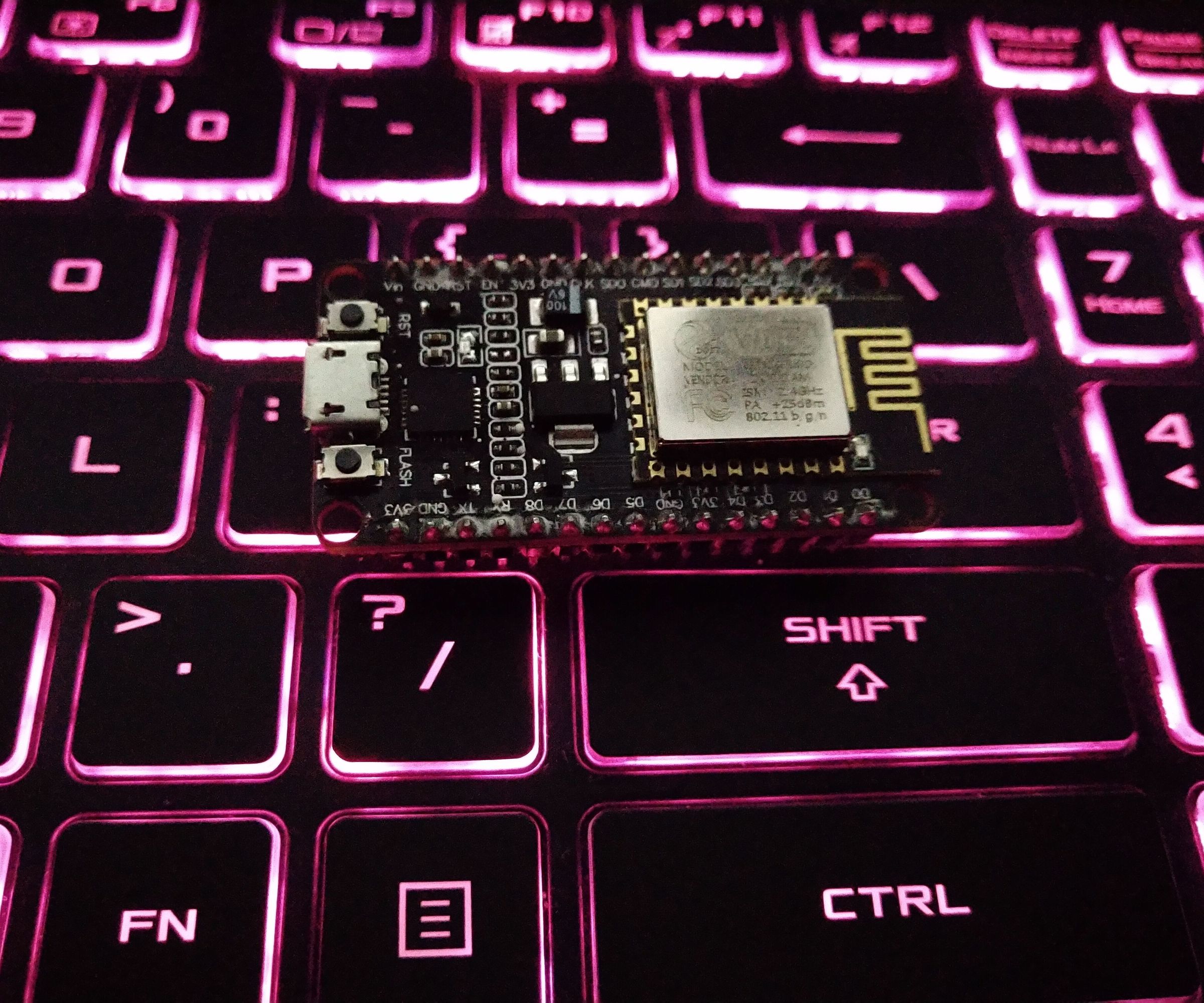 ESP8266 Manual and Server Controlled Home Automation Prototype.