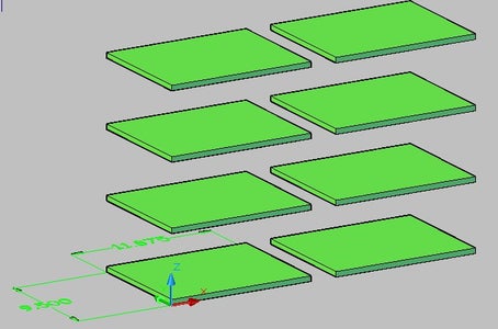 Plywood Cut Dimensions in CAD