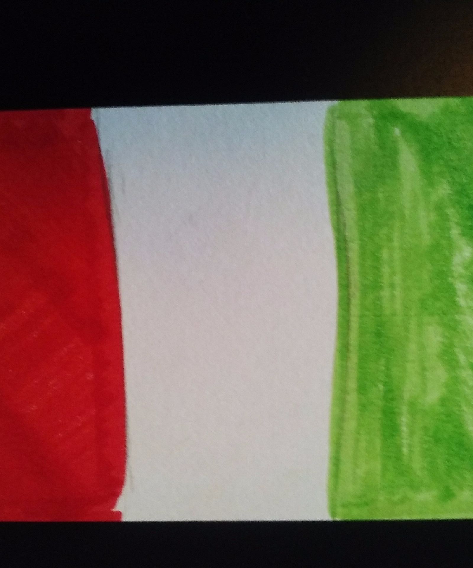 DIY Flag Art: Italy
