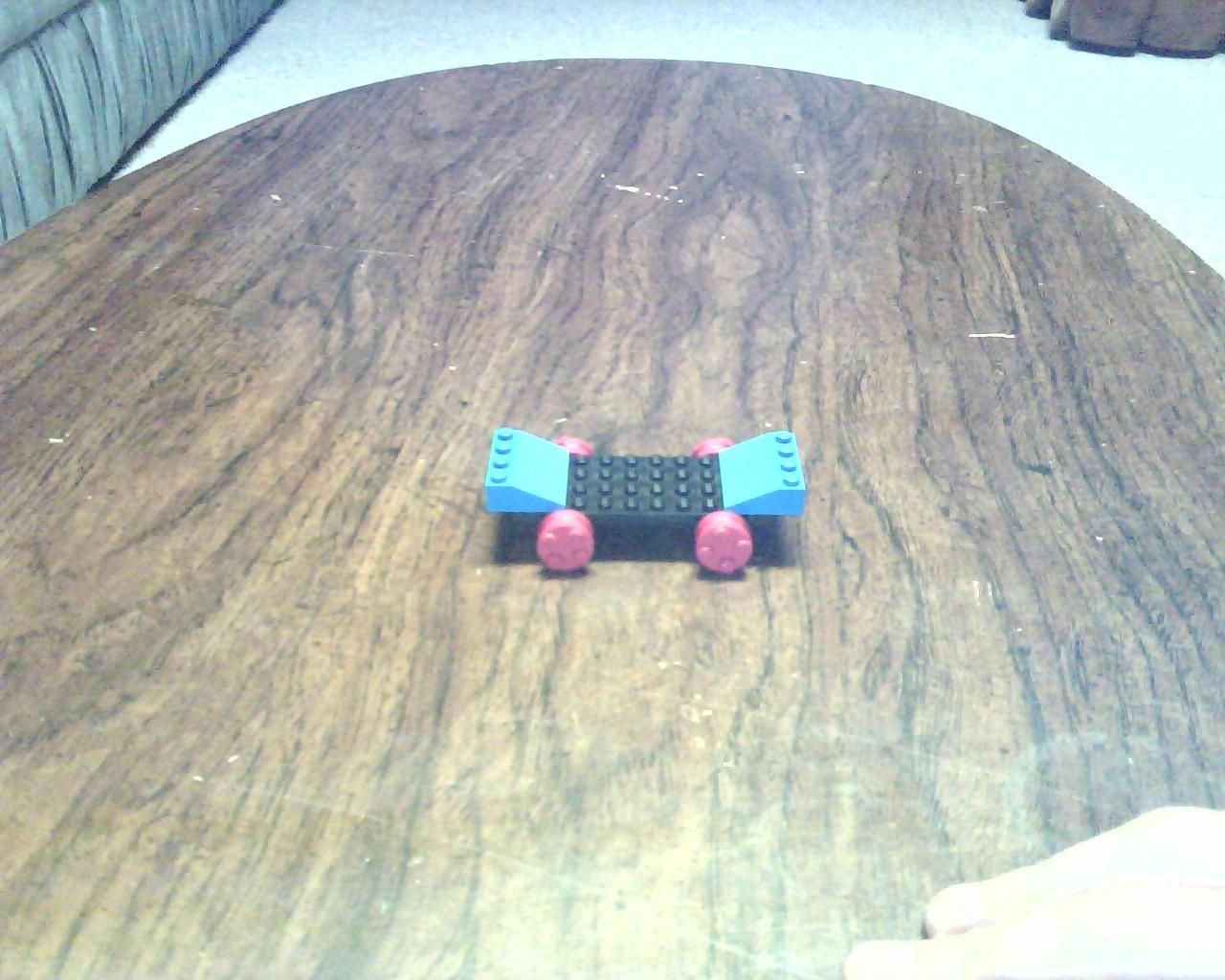 Lego finger skateboard