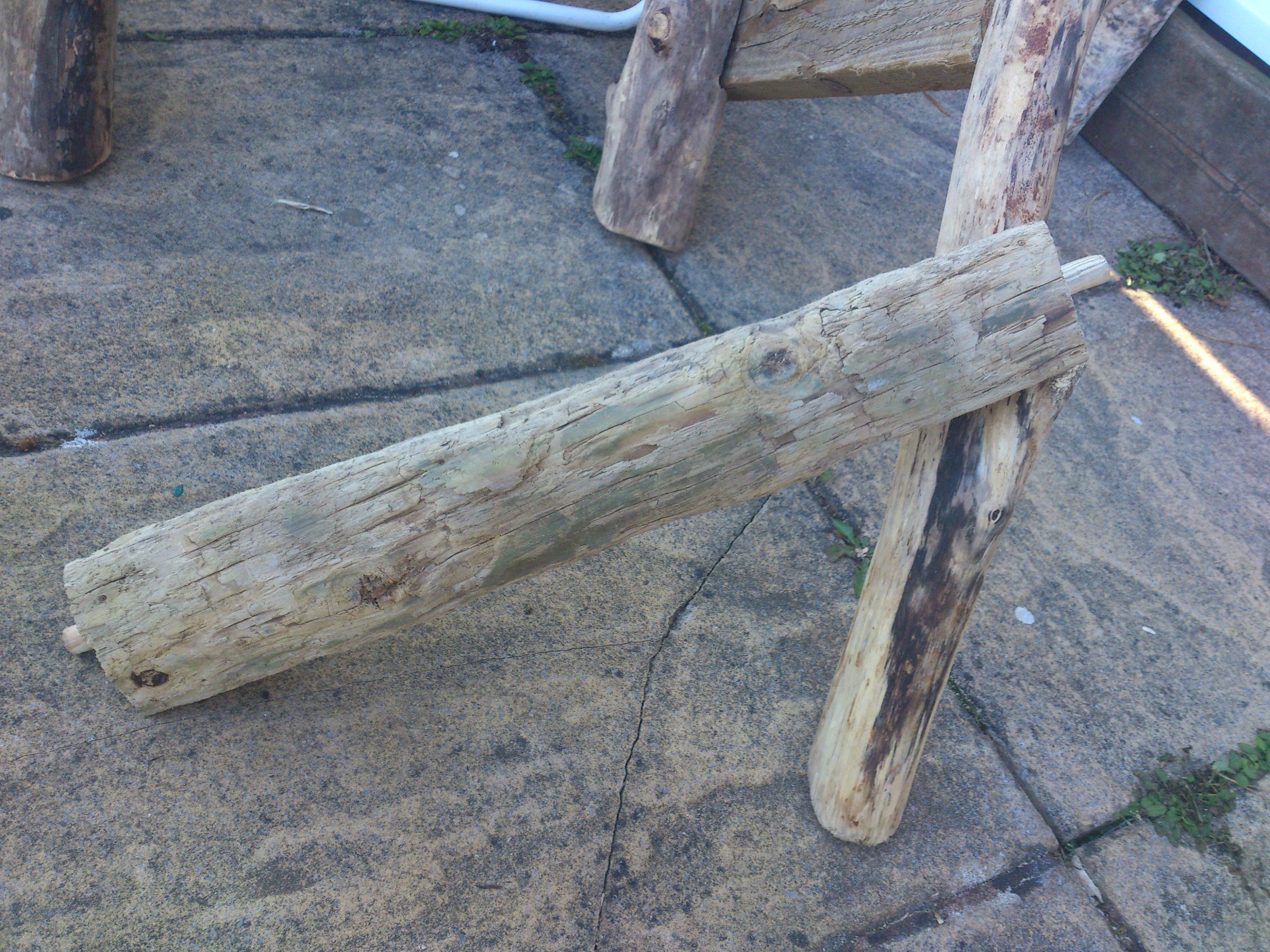 How to Make a Driftwood Lawn Chair 11 Steps (with Pictures