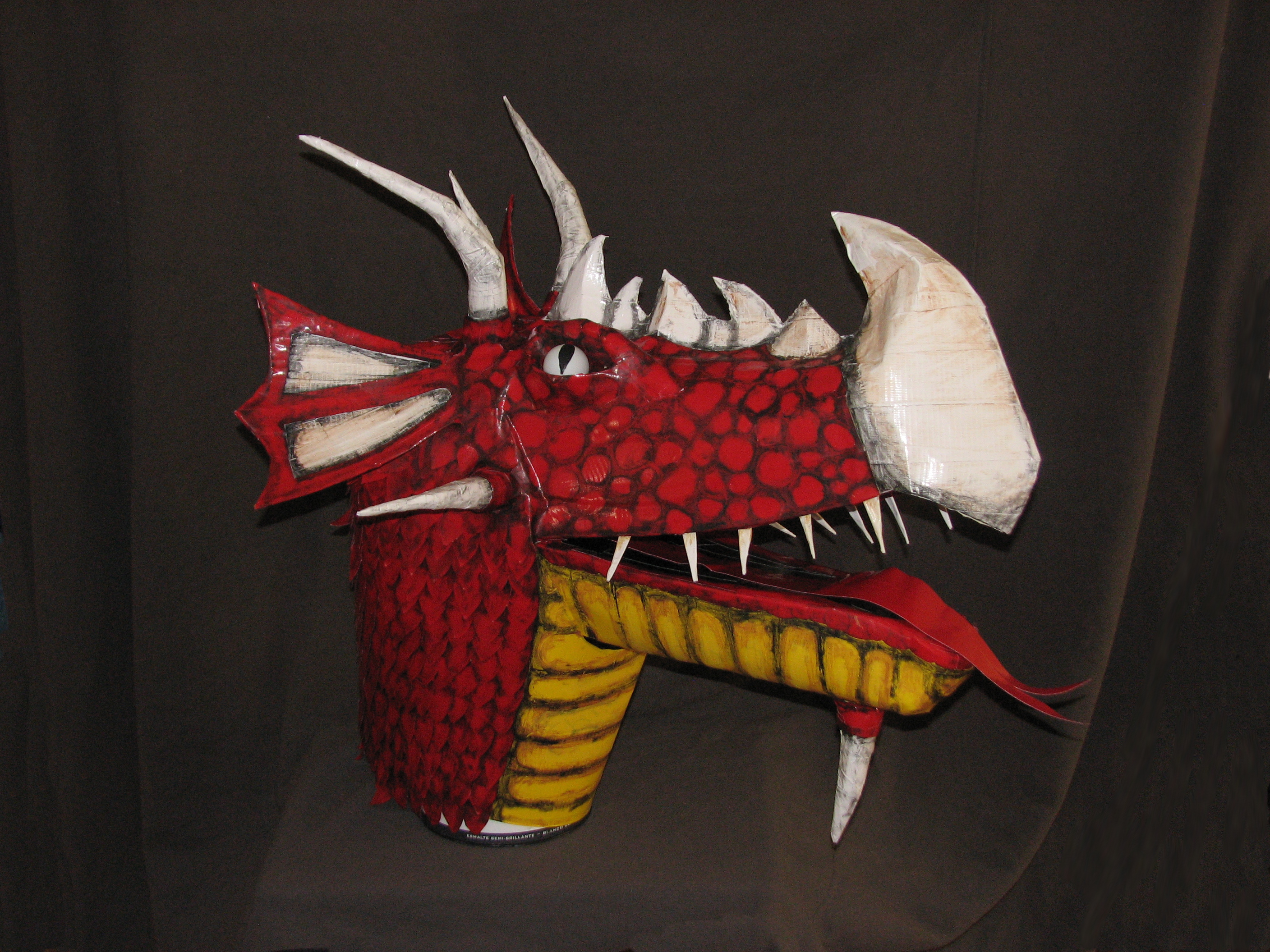 Duct Tape Dragon Puppet