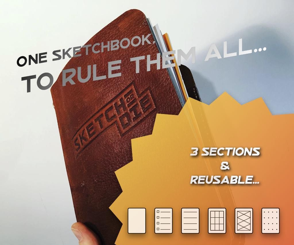 One Sketchbook, to Rule Them All… 10 Steps (with Pictures